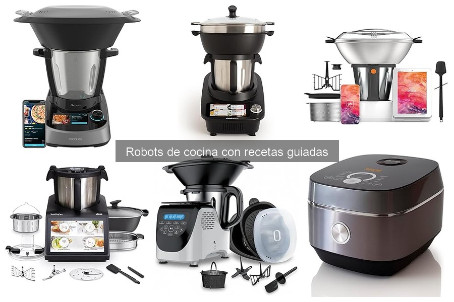 Dónde comprar robots de cocina con recetas guiadas