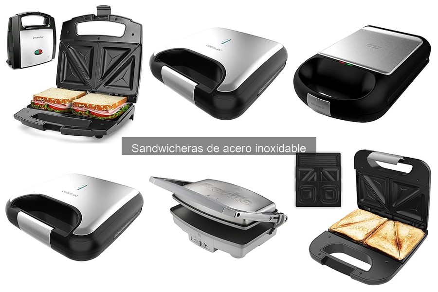 Dónde comprar sandwicheras de acero inoxidable a buen precio