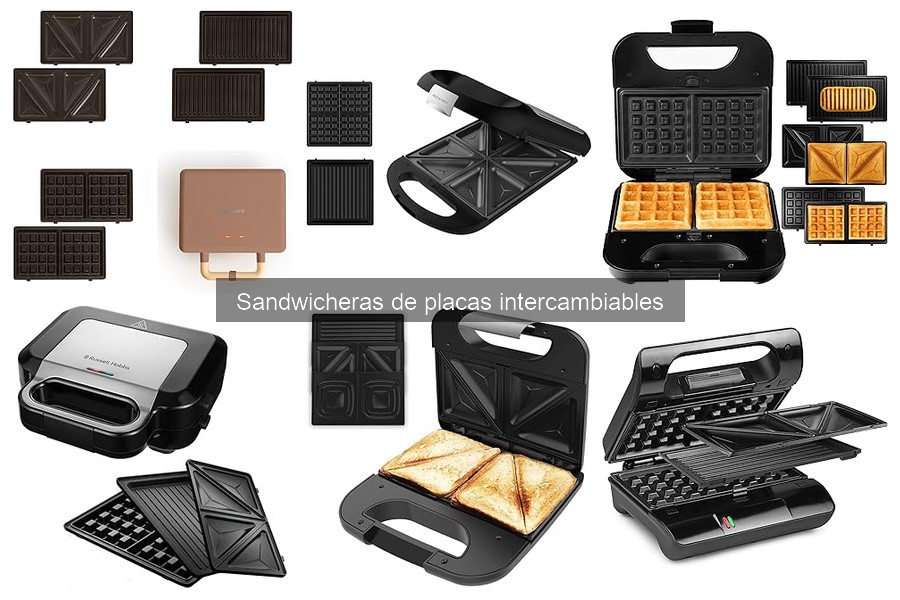 Dónde comprar sandwicheras de placas intercambiables al mejor precio