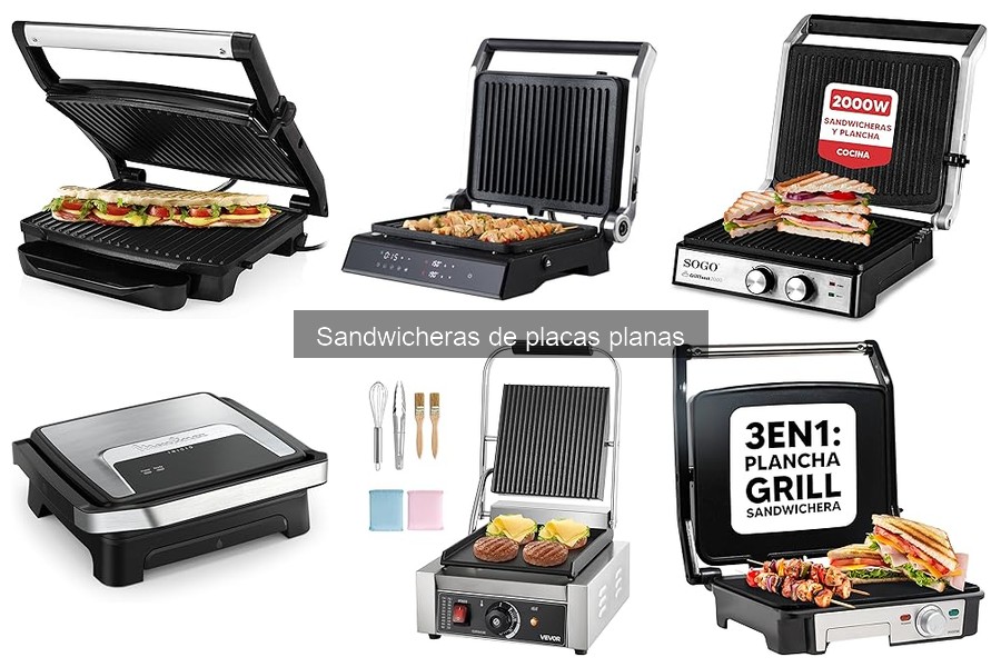 ** Dónde comprar sandwicheras de placas planas en línea
