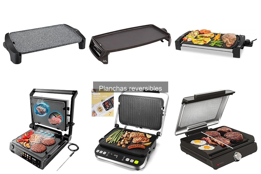 Efectos en la salud de usar planchas reversibles en la cocina