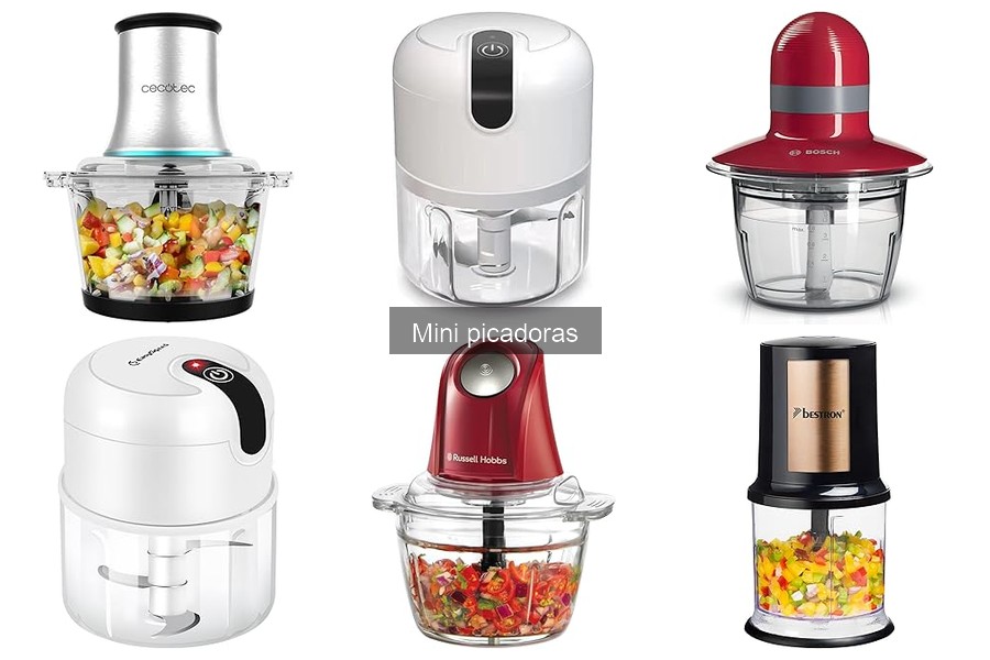 Encuentra el tamaño ideal de mini picadora para ti