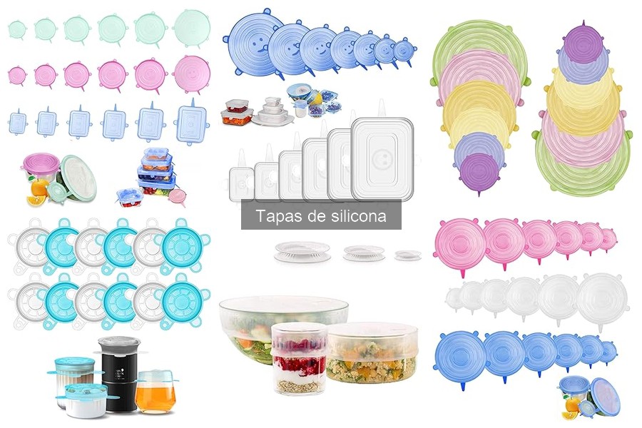 Encuentra tapas de silicona al mejor precio en línea