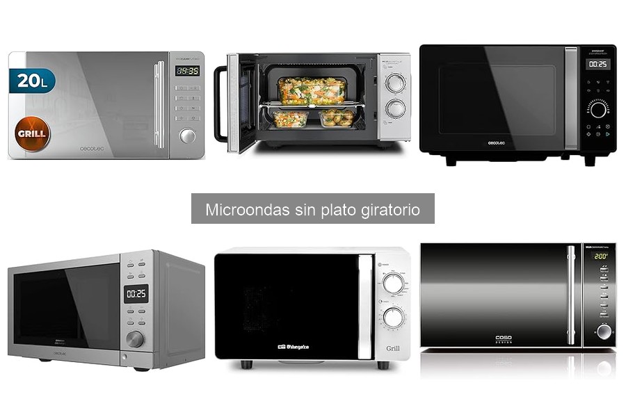 Errores comunes al usar microondas sin plato giratorio