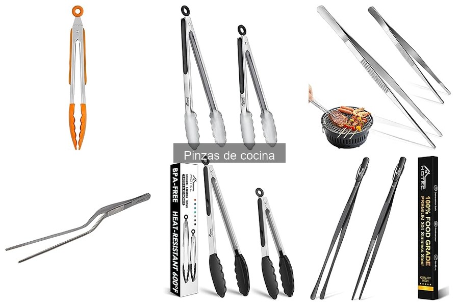 Errores comunes al usar pinzas de cocina y cómo evitarlos