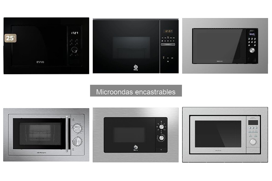 Errores comunes al usar un microondas encastrable