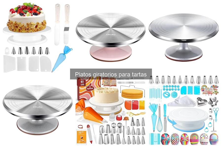 Errores Comunes al Usar un Plato Giratorio para Tartas