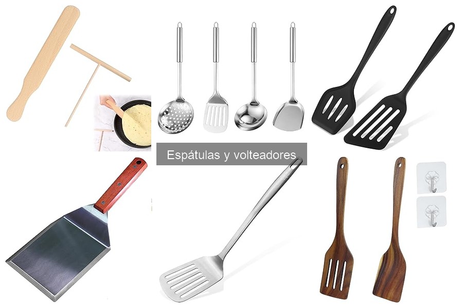 Espátulas de cocina: ¿Son seguras para utensilios antiadherentes?