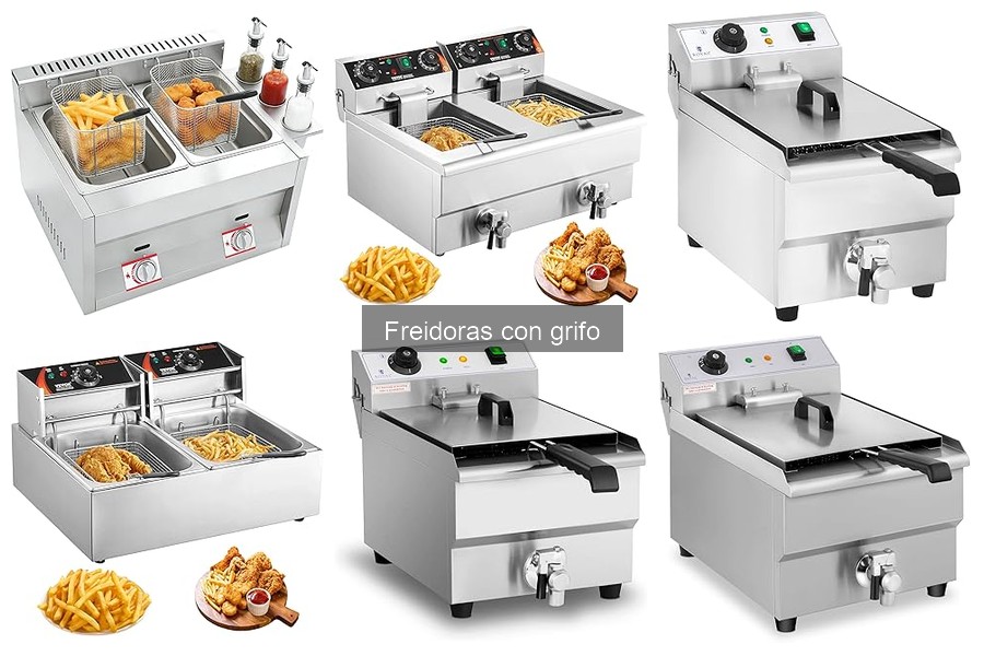 Freidora con grifo comercial vs doméstica: ¿cuál elegir?