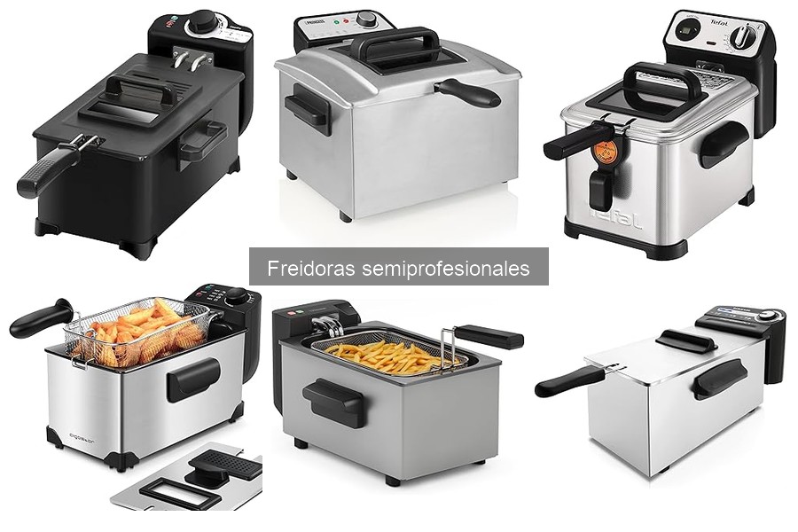 Freidoras semiprofesionales ideales para restaurantes pequeños