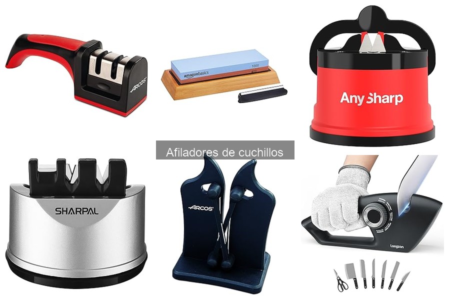 Guía de compra de afiladores de cuchillos para cocina