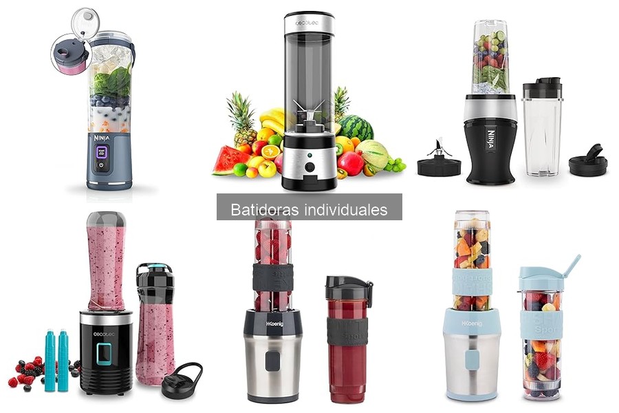 ** Guía de compra de batidoras individuales: características y precios