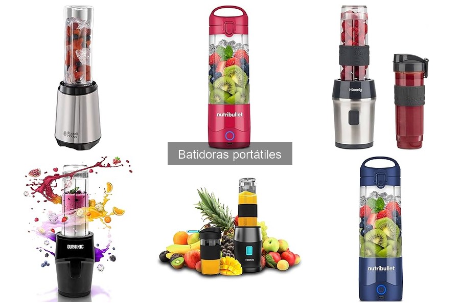 Guía de compra de batidoras portátiles: Mejores opciones