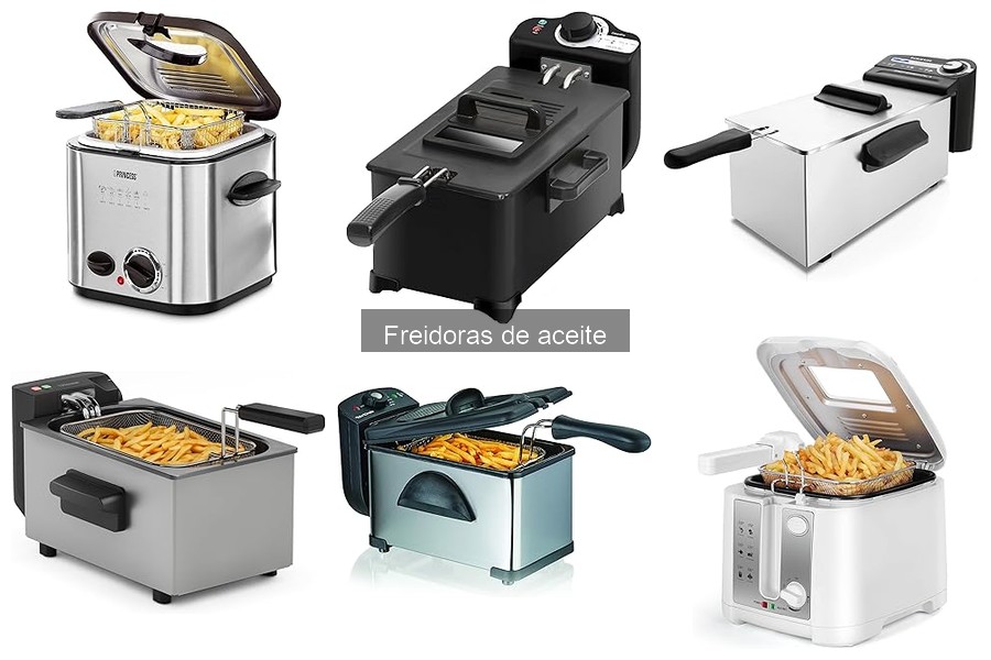 Guía de compra de freidoras de aceite: precios y características