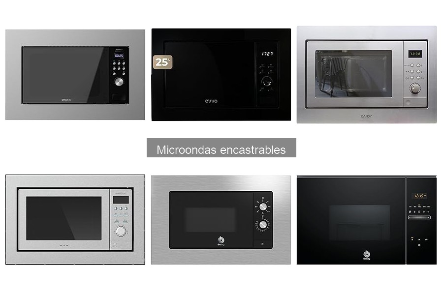 Guía de compra de microondas encastrables para tu cocina