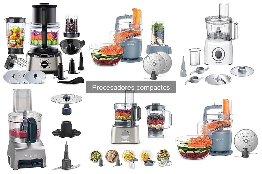 Guía de compra de procesadores compactos para cocina