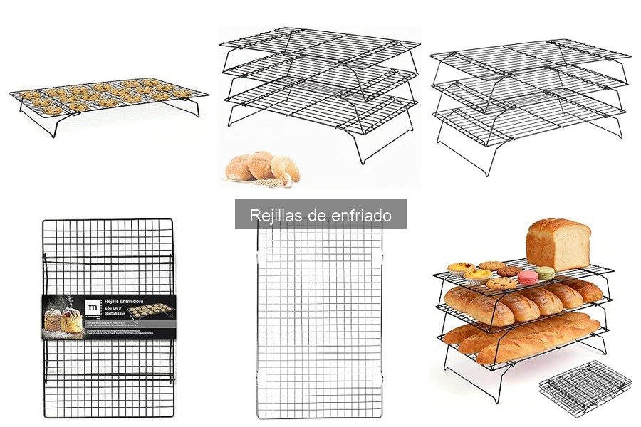Guía de compra de rejillas de enfriado para repostería