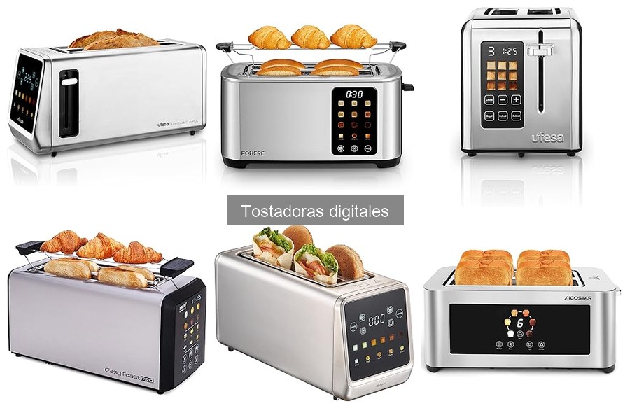 Guía de compra de tostadoras digitales: consejos y marcas