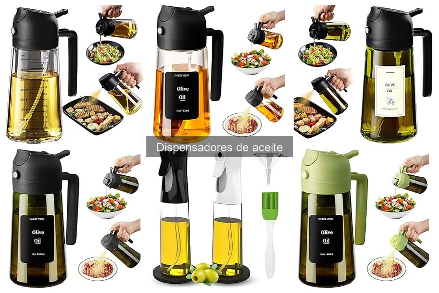 Guía para elegir el mejor dispensador de aceite