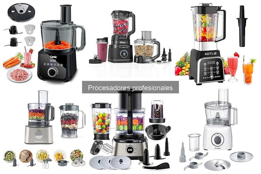 Guía para elegir el mejor procesador profesional de cocina