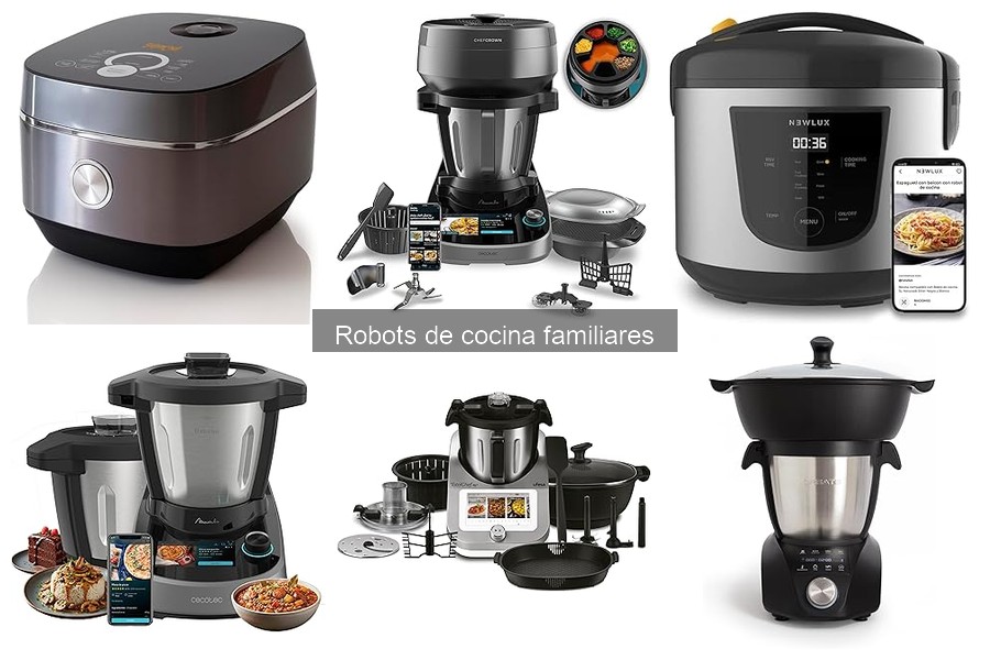 Guía para elegir el mejor robot de cocina familiar