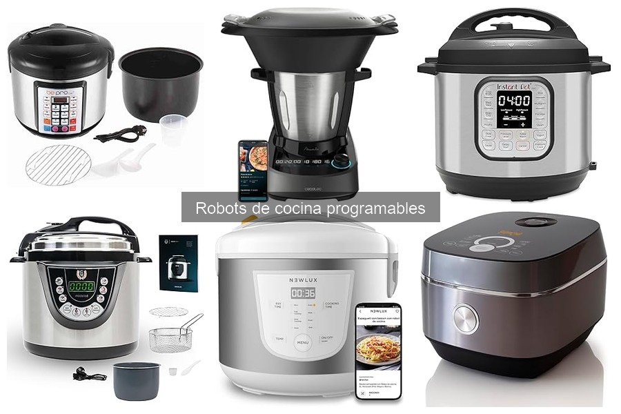 Guía para elegir el mejor robot de cocina programable