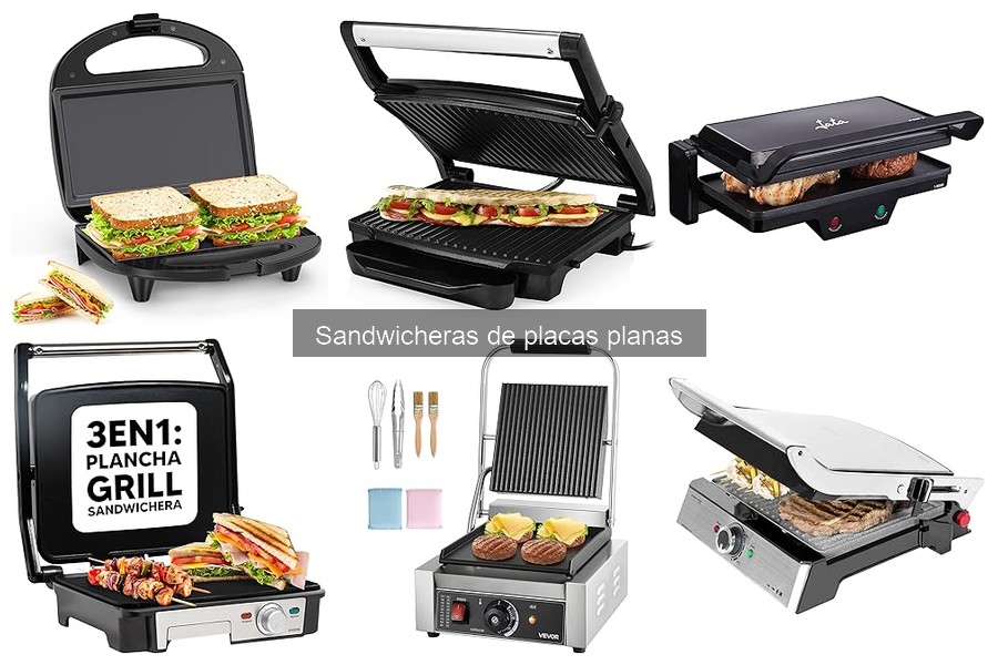 Guía para elegir la mejor sandwicera de placas planas