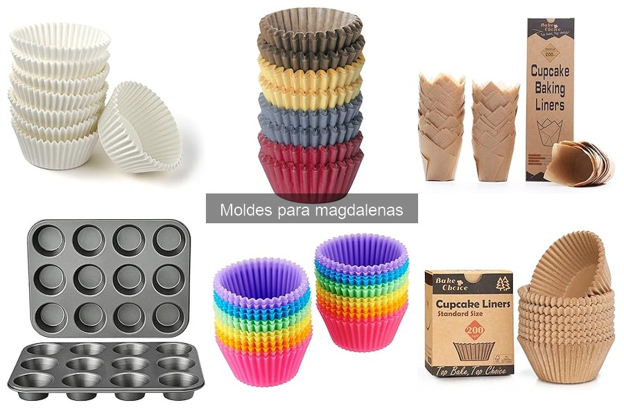 Guía para Elegir Moldes para Magdalenas por Material