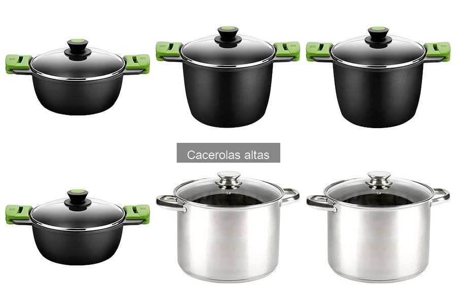 Guía para limpiar cacerolas altas de acero inoxidable