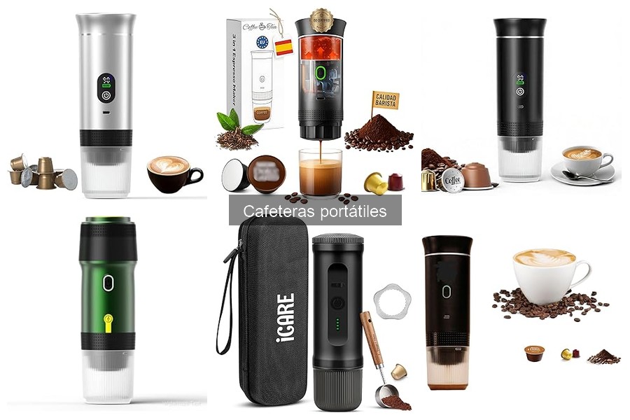 Innovaciones tecnológicas en cafeteras portátiles
