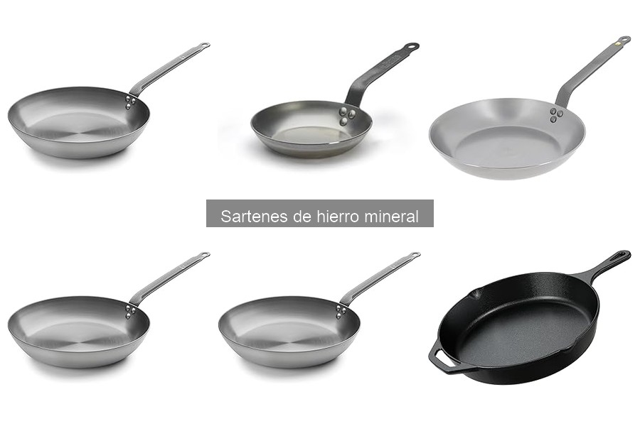 La mejor sartén de hierro mineral: comparativa de marcas
