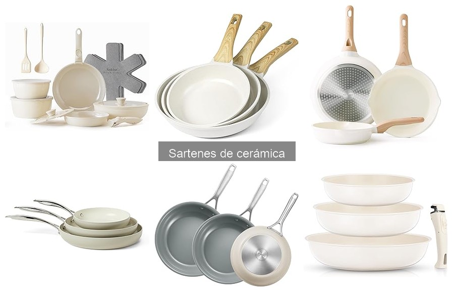 Las Mejores Sartenes de Cerámica para Cocinar en 2023