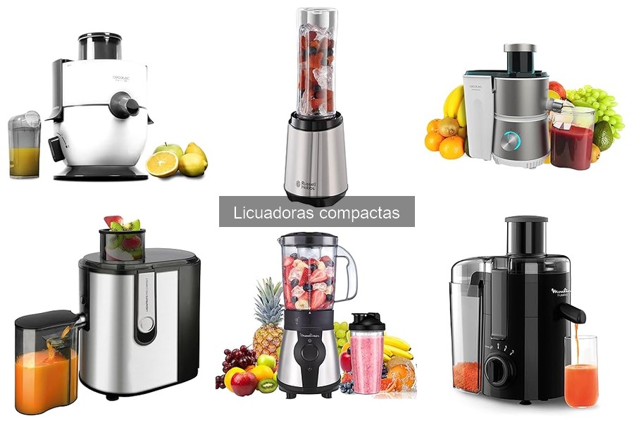 Licuadoras compactas ideales para cocinas pequeñas