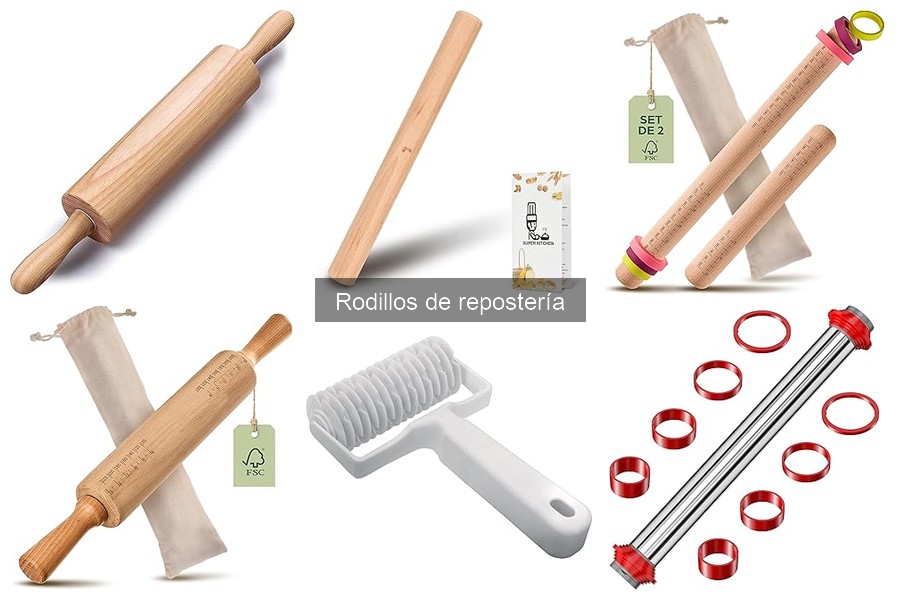 Los rodillos de repostería más vendidos en Amazon