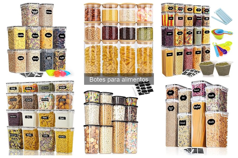 Maneras creativas de reutilizar botes para alimentos