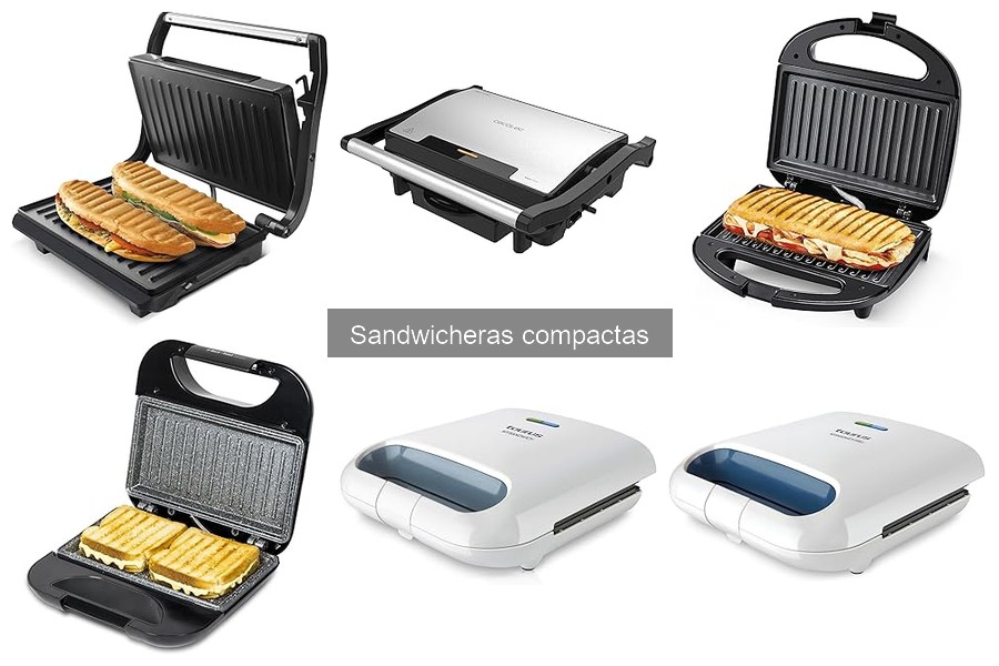 Mantenimiento adecuado para sandwicheras compactas