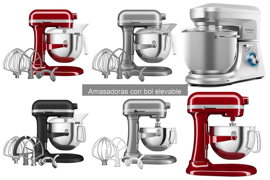 Mantenimiento y limpieza de amasadoras con bol elevable