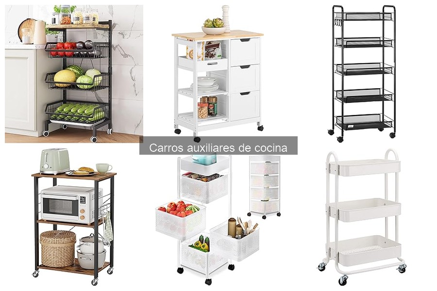 Mantenimiento y limpieza de carros auxiliares de cocina