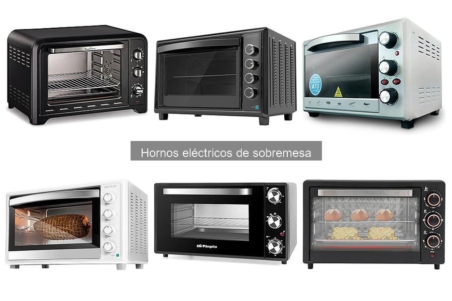 Mantenimiento y limpieza de hornos eléctricos de sobremesa