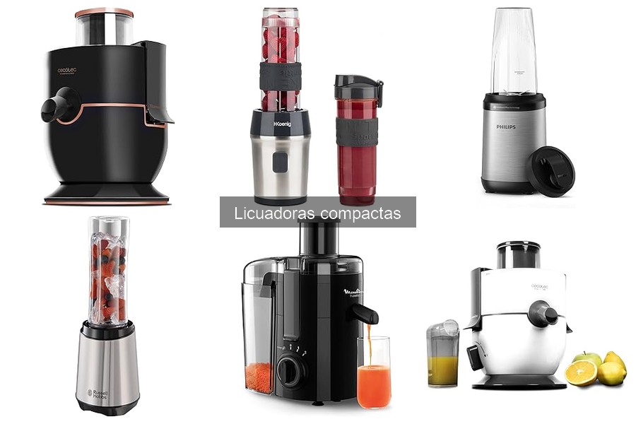 Mantenimiento y limpieza de licuadoras compactas