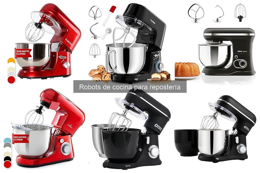 Mantenimiento y limpieza de robots de cocina para repostería