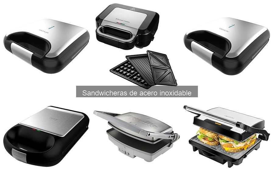 Mantenimiento y limpieza de sandwicheras de acero inoxidable