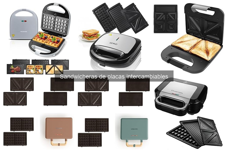 Mantenimiento y limpieza de sandwicheras de placas intercambiables