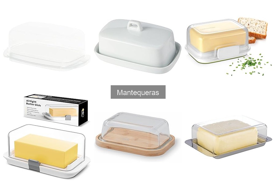 Mantequeras: ¿Pueden usarse para otros productos?