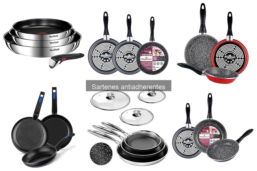 Materiales de sartenes antiadherentes: ¿Cuáles son?