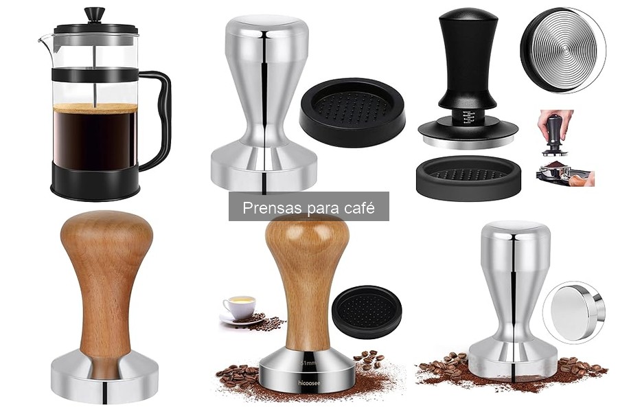 ** Materiales ideales para prensas de café: guía comparativa