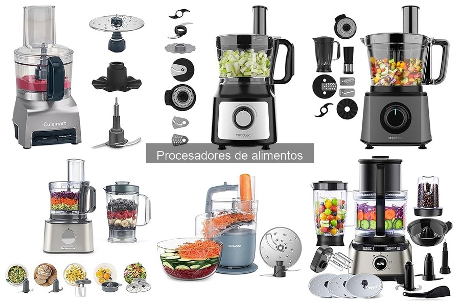Mejores accesorios para procesadores de alimentos