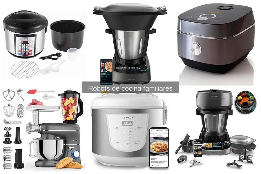 Mejores accesorios para robots de cocina familiares