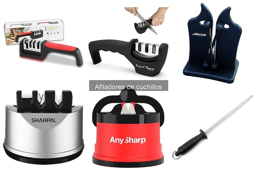 Mejores afiladores de cuchillos para cocina profesional
