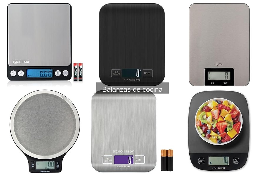 Mejores balanzas de cocina para repostería en 2023